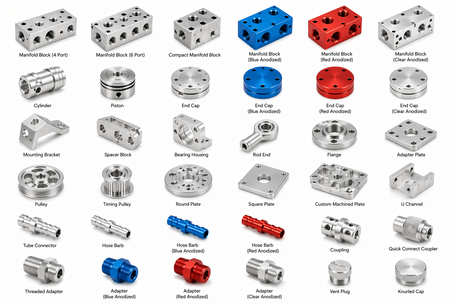 Aluminium Components